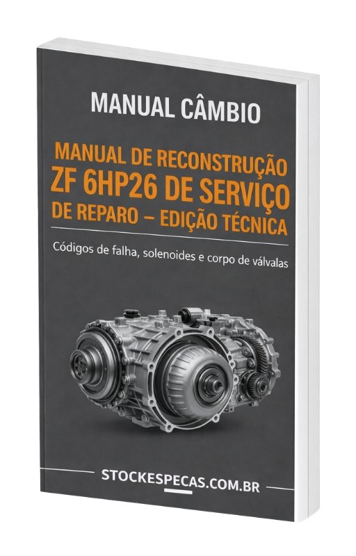 Manual de Reconstrução ZF 6HP26 de serviço de reparo — Edição Técnica