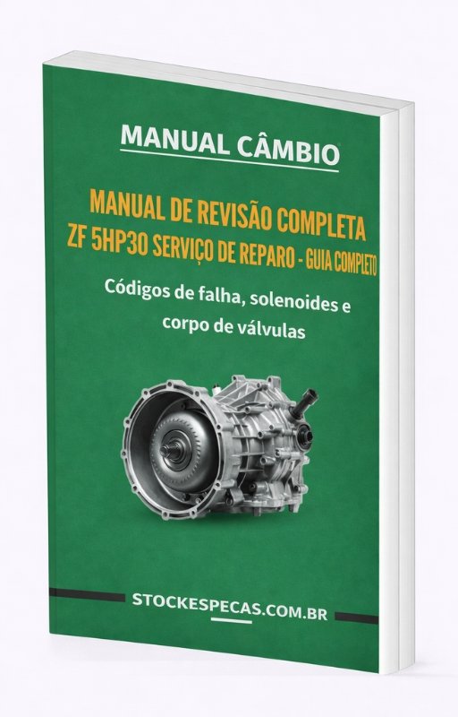 Manual de Revisão Completa ZF 5HP30 de serviço de reparo — Guia Completo