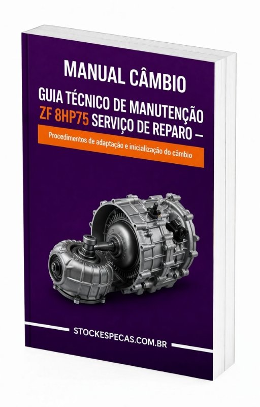 Guia Técnico de Manutenção ZF 8HP75 de serviço de reparo — Uso Profissional