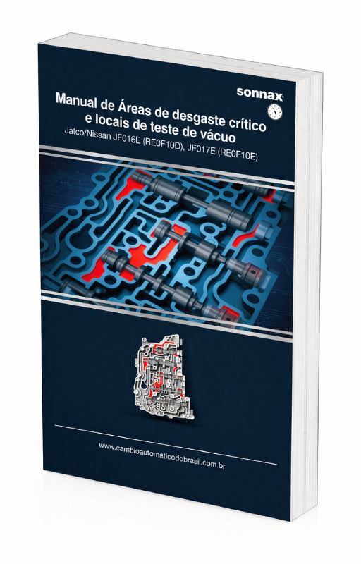 Manual Completo Jatco JF016E (RE0F10D) / JF017E (RE0F10E) – Reparo, Diagnóstico e Rebuild da CVT Nissan