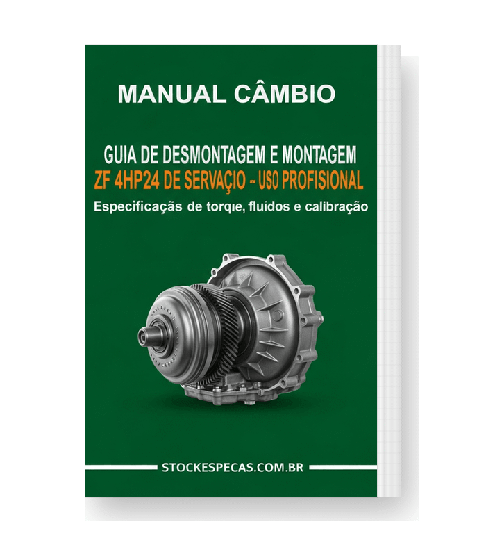 Guia de Desmontagem e Montagem ZF 4HP24 de serviço de reparo — Uso Profissional