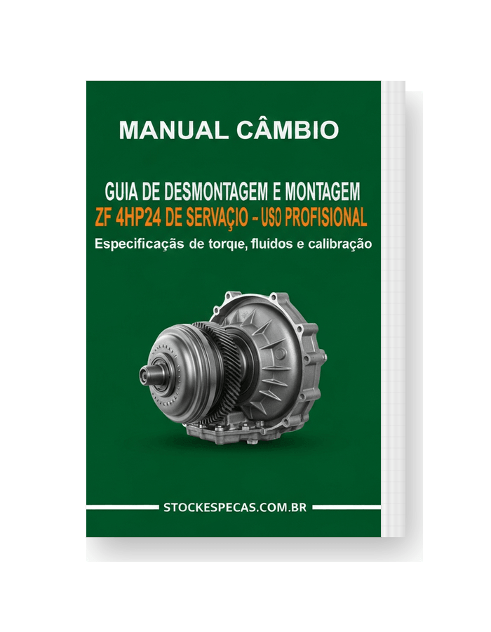 Guia de Desmontagem e Montagem ZF 4HP24 de serviço de reparo — Uso Profissional