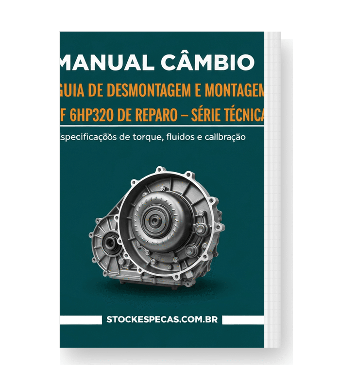 Guia de Desmontagem e Montagem ZF 6HP32 de serviço de reparo — Série Técnica