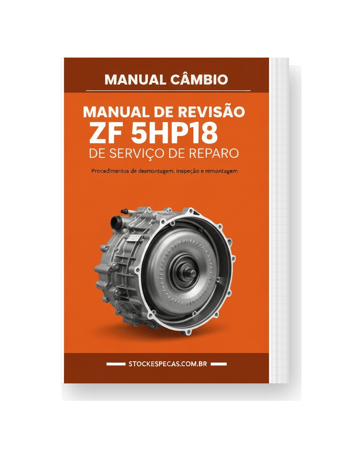 Manual de Revisão Completa ZF 5HP18 de serviço de reparo