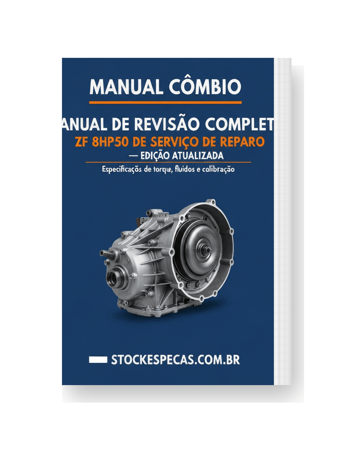Manual de Revisão Completa ZF 8HP50 de serviço de reparo — Edição Atualizada