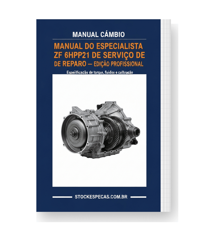 Manual do Especialista ZF 6HP21 de serviço de reparo — Edição Profissional