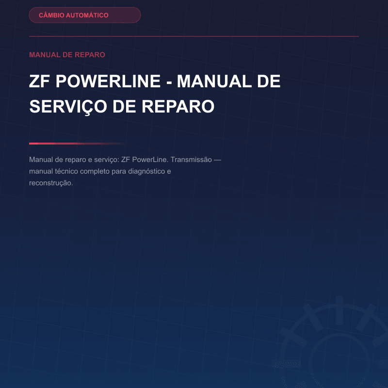 ZF PowerLine - Manual de serviço de reparo