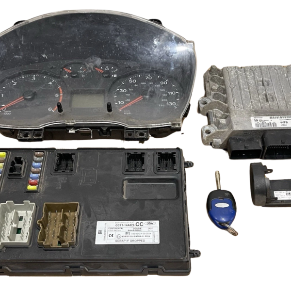 Conjunto de kit de partida ECU Ford TRANSIT Mk 4 2000-2014 2.4 AC1112A650BA 8C1T-14A073-CG (1280 x 853 px) (1)